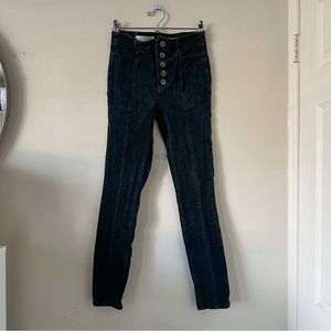 Pilcro by Anthropologie Corduroy High Waist Pants Size 25